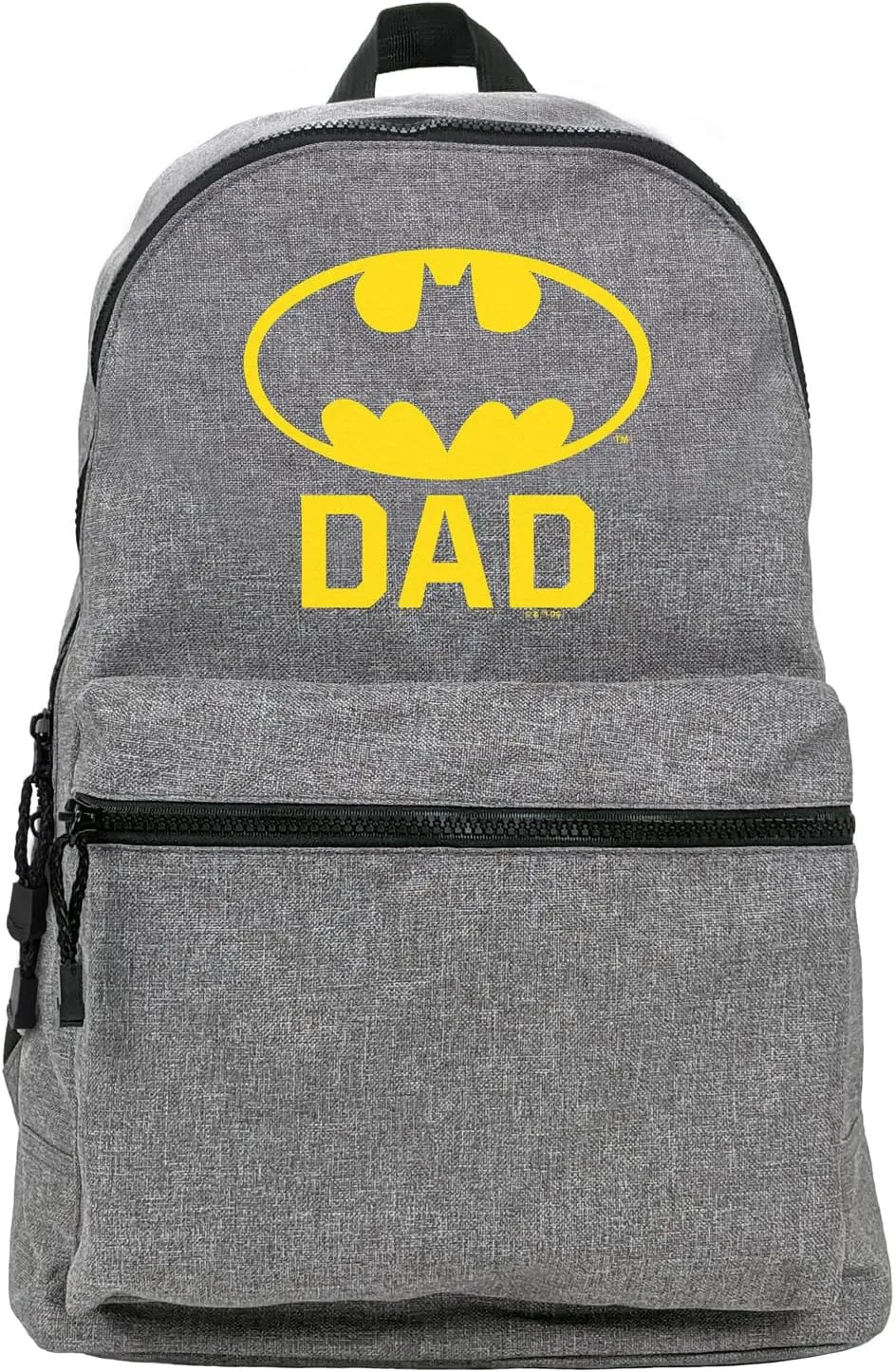LOGOVISION Batman Bat Dad Shield Logo Lightweight Backpack for Work School Daily Use Packable for Travel