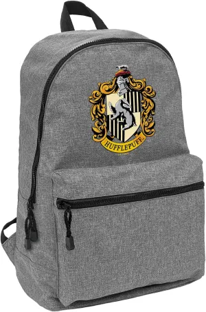 LOGOVISION Harry Potter Hufflepuff Crest Lightweight Backpack for Work School Daily Use Packable for Travel