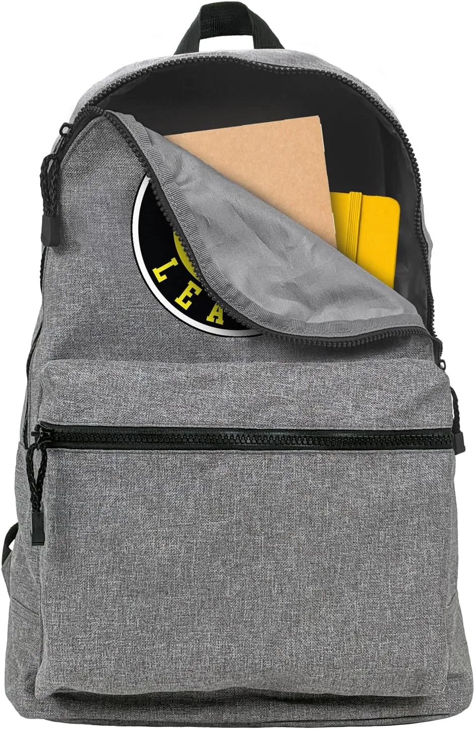 LOGOVISION Justice League Batman Athletic Logo Lightweight Backpack for Work School Daily Use Packable for Travel