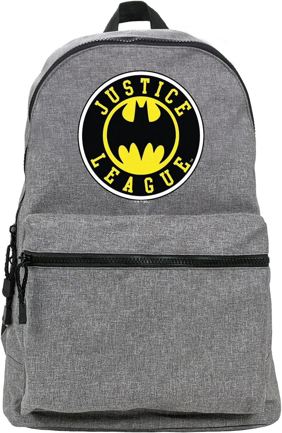 LOGOVISION Justice League Batman Athletic Logo Lightweight Backpack for Work School Daily Use Packable for Travel