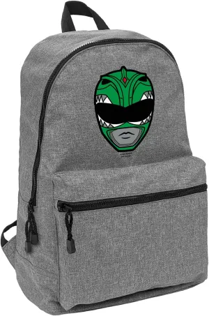 LOGOVISION Power Rangers Green Ranger Helmet Lightweight Backpack for Work School Daily Use Packable for Travel
