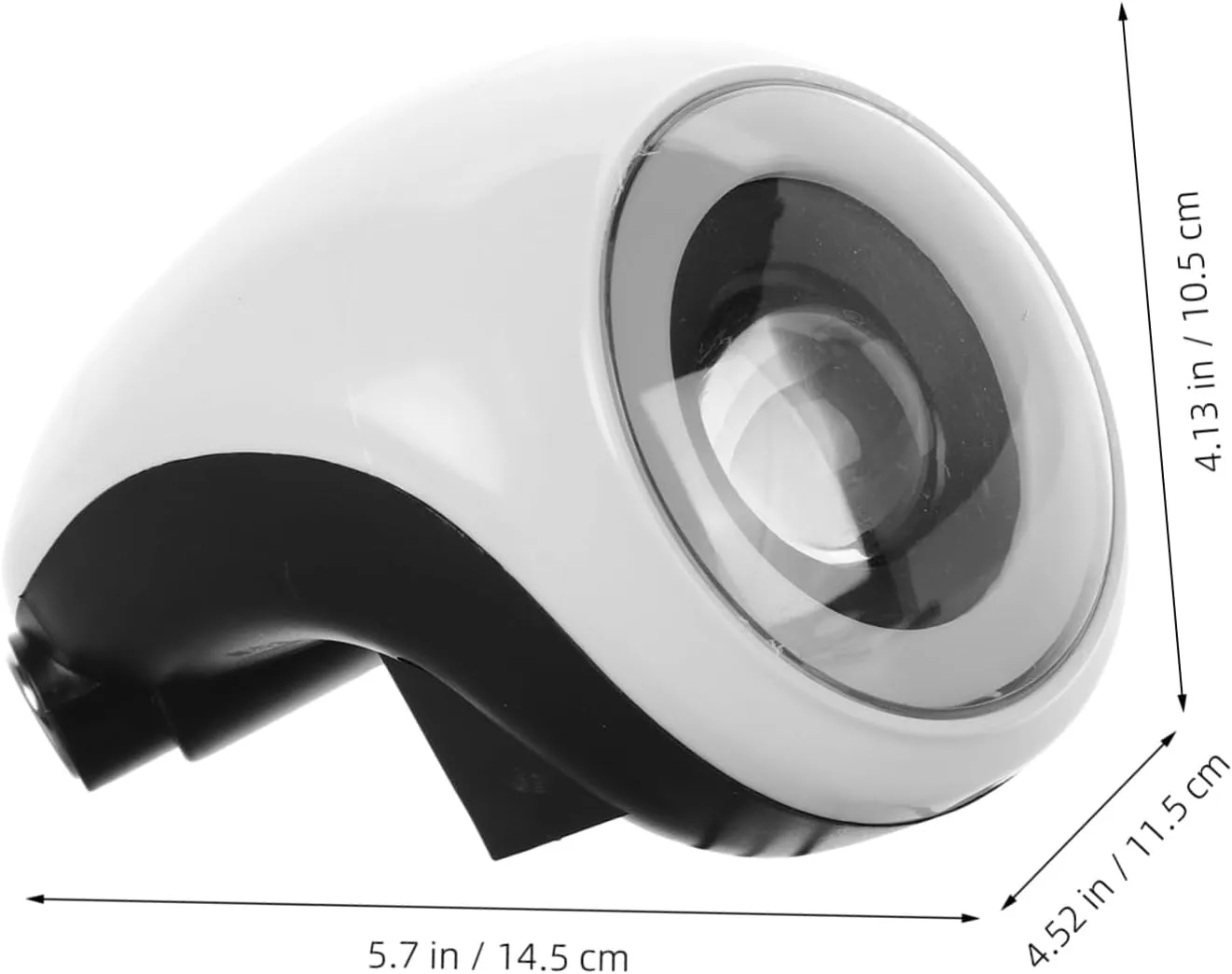 Luxshiny Bright Led Headlights for Electric Scooters Universal Fit Easy Mounting Scooter Supply
