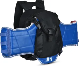 MACS Martial Arts Bagpack For Karate, Taekwondo - Aditional Pocket - Multipurpose Sports Bagpack (Without Chest-Guard)