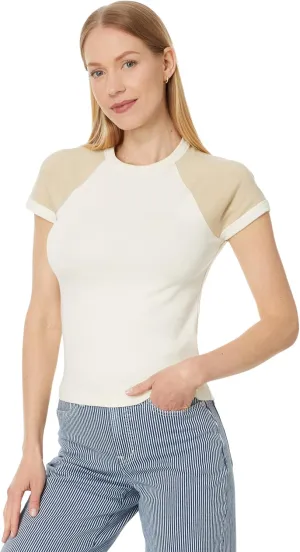 Madewell Women's Compact Rib Short Sleeve Baby Tee