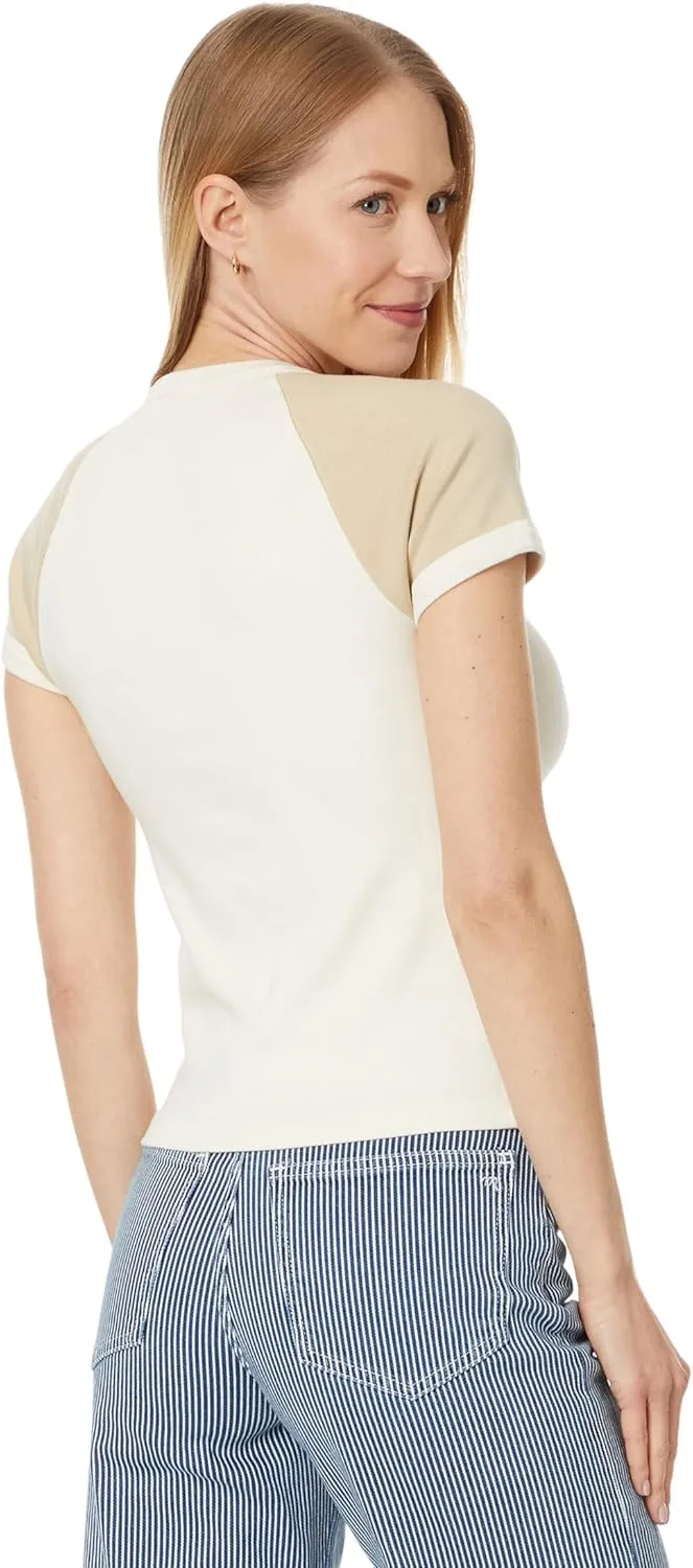 Madewell Women's Compact Rib Short Sleeve Baby Tee