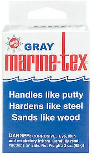 Marine Tex Might Repair Kit 2 Ounce, Gray