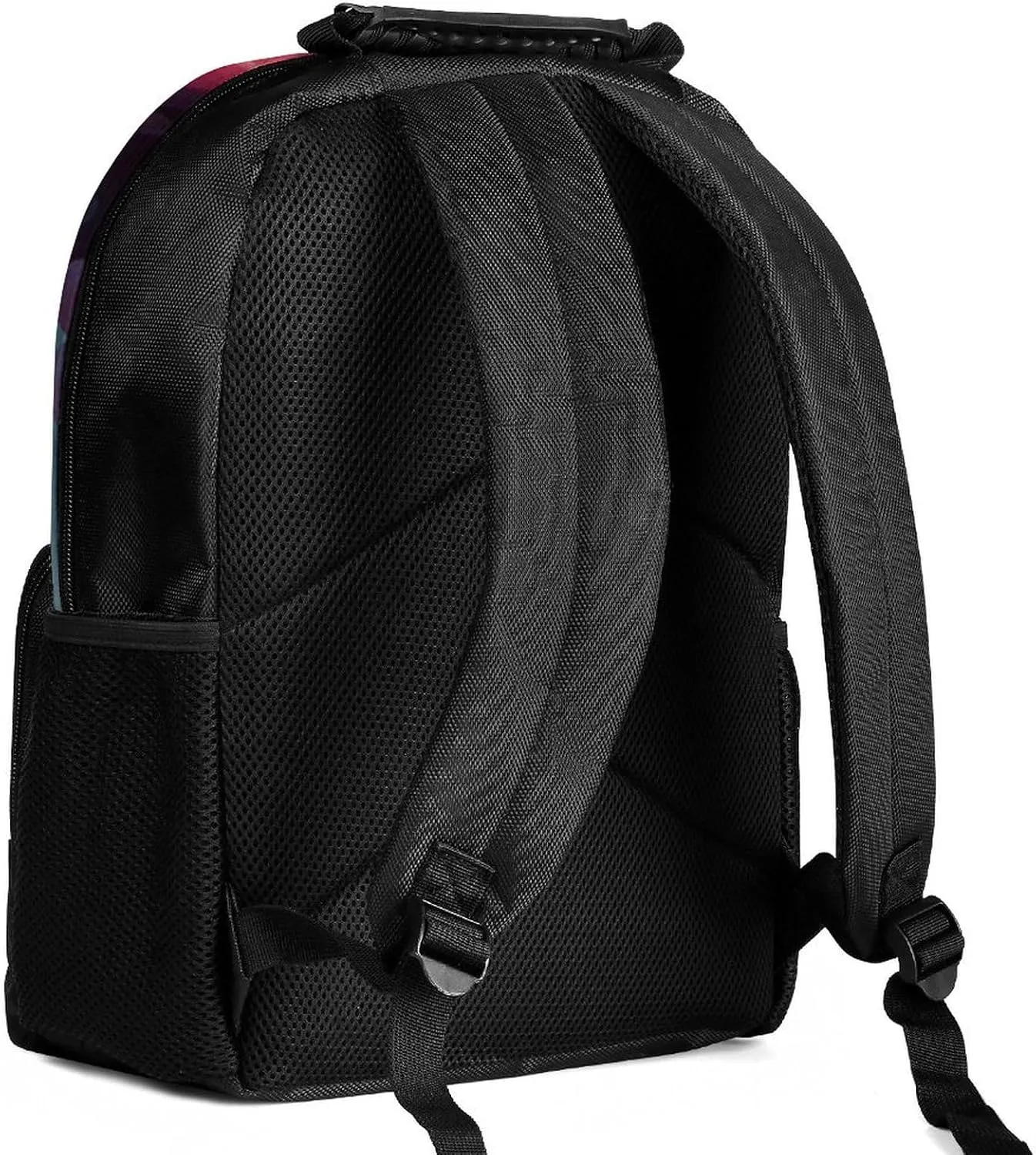 Men Women Lightweight Mysterious Octopus Monster Art Casual Daypack Big Capacity Bookbag With Padded Straps for Gym Travel Walking Cycling
