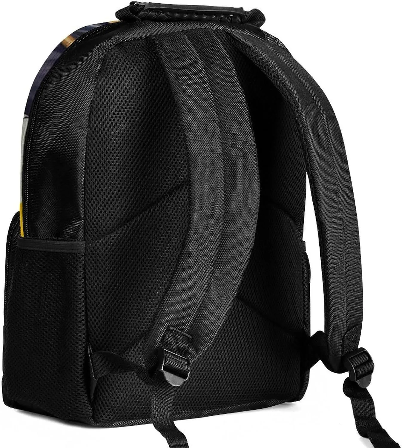 Men Women Polyester Lion Judah Marijuanaweed Smoke Art Daypack Big Capacity Shoulder Bag With Smooth Zippers for Hiking Work Walking Cycling