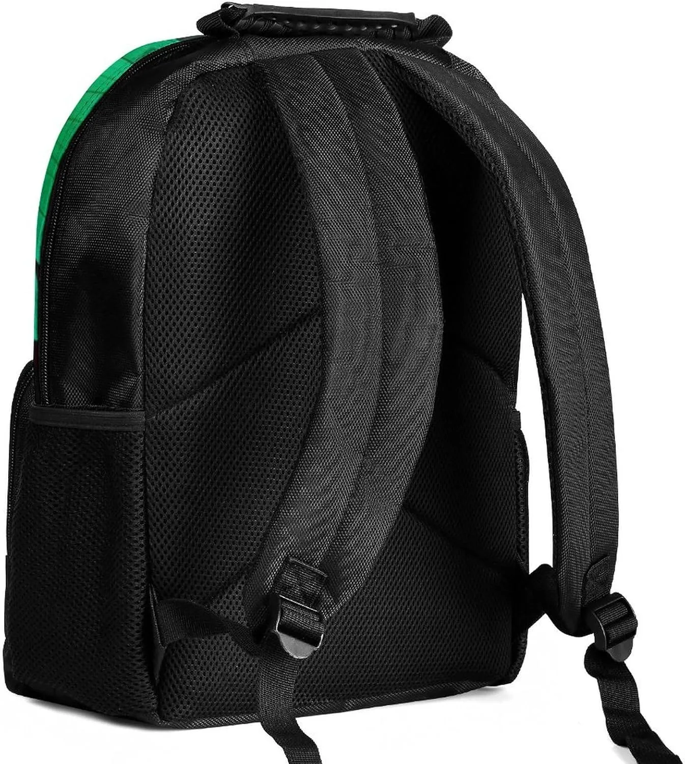 Men Women Polyester Space Sunflowers Art Daypack Bookbag Big Capacity Shoulder Bag With Padded Straps for Climbing Travel Walking Cycling
