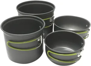 Mikikit 1Set Camping Cookware Durable Outdoor Cooking Pots for Picnic Hiking and Climbing Activities Lightweight and Cookware