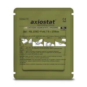 MIL150 Axiostat Military 150cm Z Fold Haemostatic Gauze