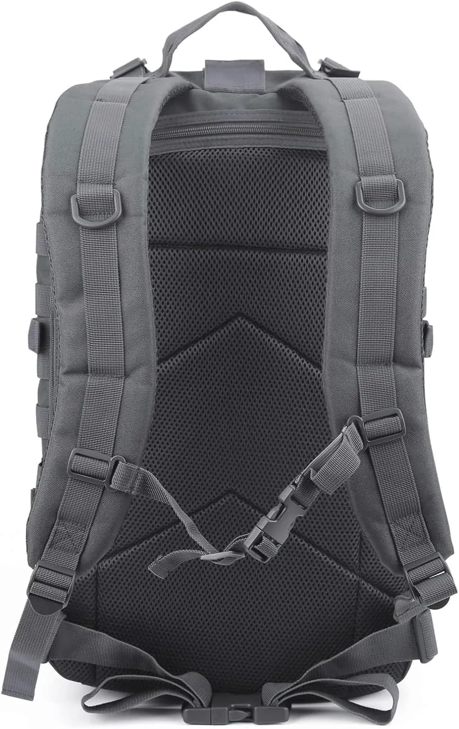 Military Tactical Backpack Large Army 3 Day Assault Pack Molle Bag Backpacks (ACU Camo) (Gray)