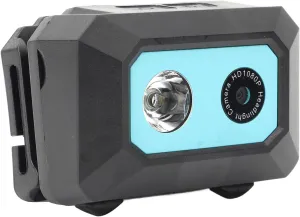 Mini Action Camera, 5-10M Night Vision Head Mounted 1080P , Led Headlamp Wearable Body Camera/SOS Mode Hands Video Camcorder Support 32GB for Outdoor Sport, Traveling