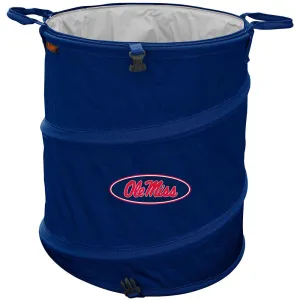 Mississippi Rebels Ncaa Collapsible Trash Can