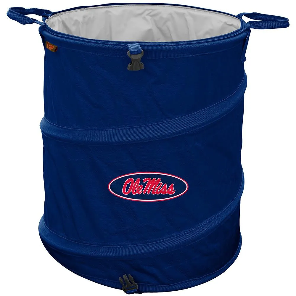 Mississippi Rebels Ncaa Collapsible Trash Can