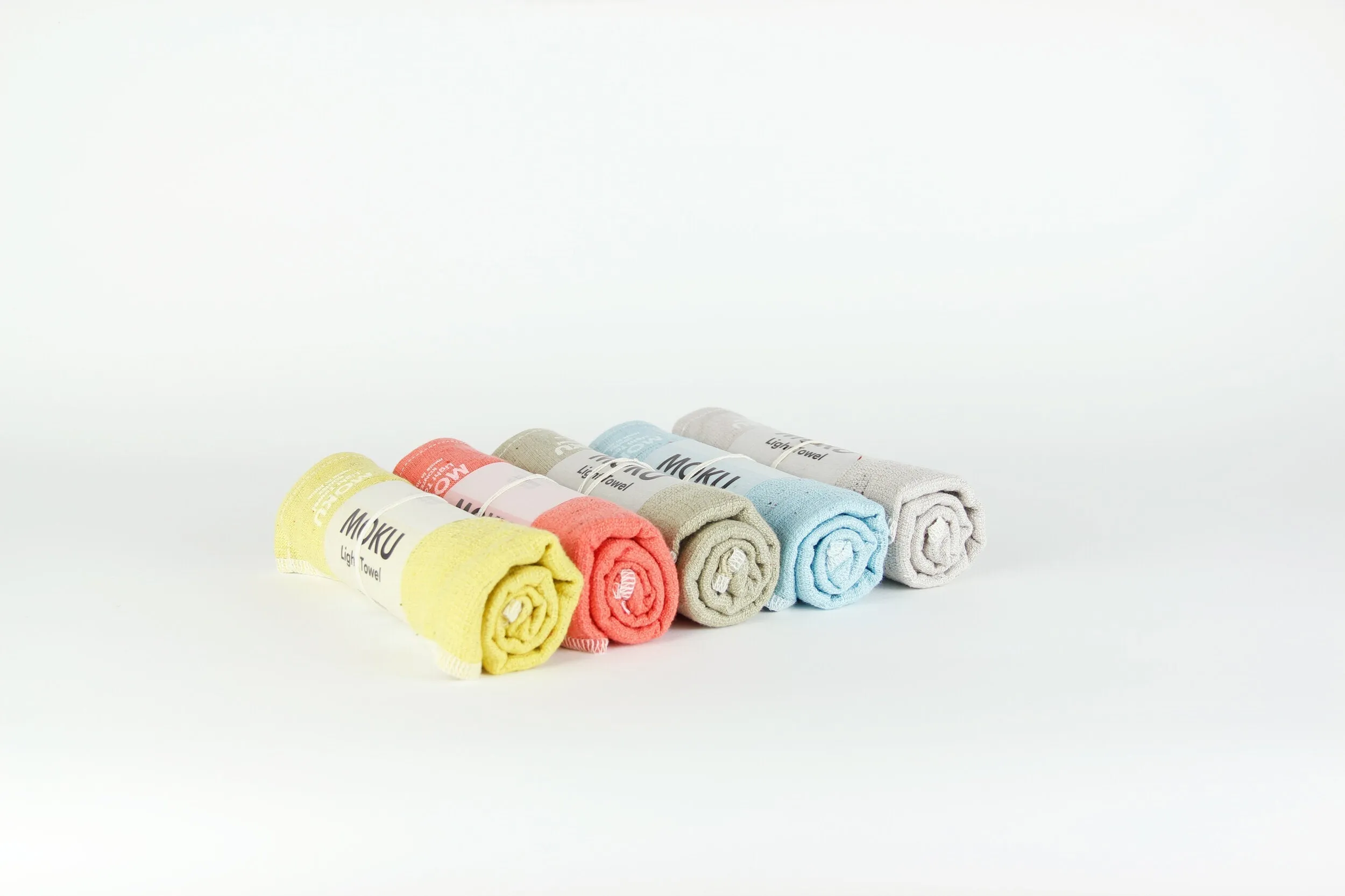 Moku almond - Lightweight Cotton Towel Tenugui