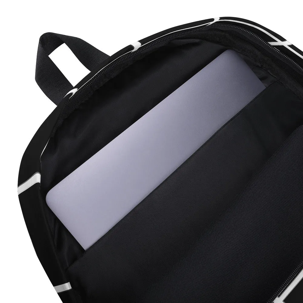 MONOCHROME - WATER-RESISTANT BACKPACK WITH LAPTOP POCKET