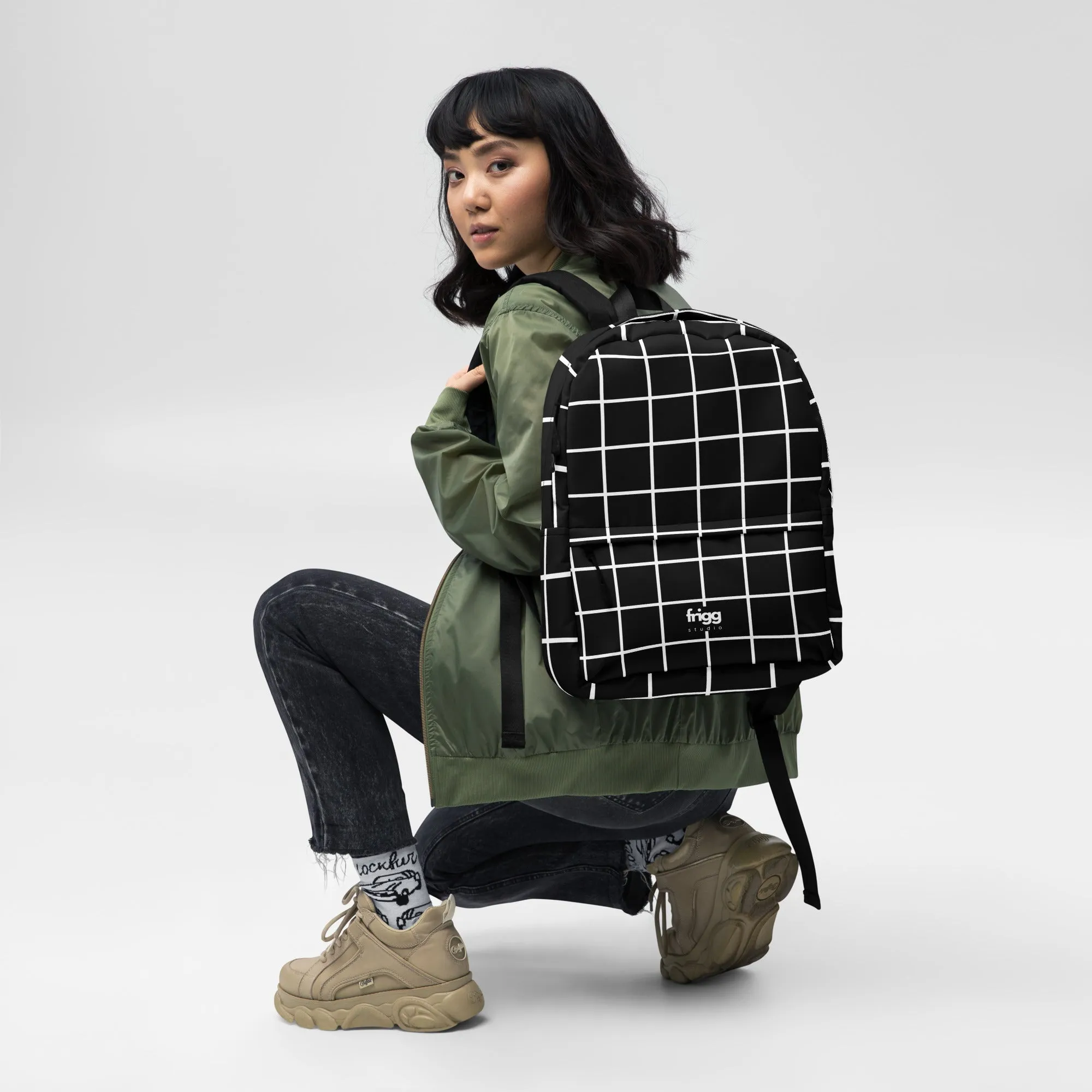 MONOCHROME - WATER-RESISTANT BACKPACK WITH LAPTOP POCKET
