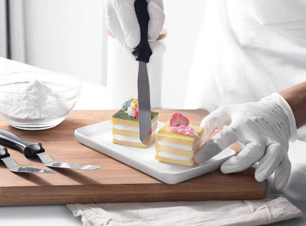 Multi-function Cake Icing Spatula Knife - Set of 3 Pieces