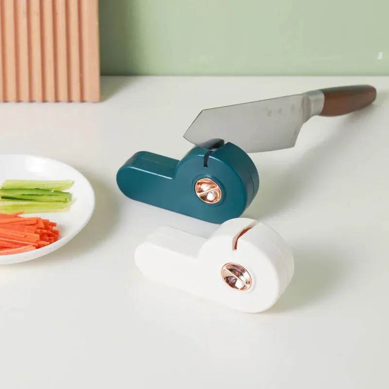 Multi-Function Rotating Manual Knife Sharpener