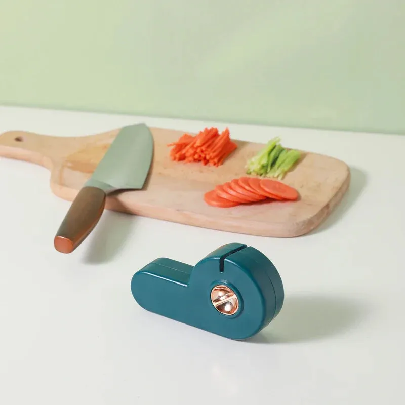 Multi-Function Rotating Manual Knife Sharpener