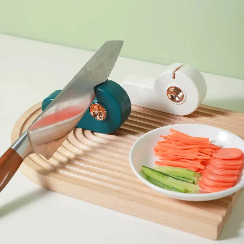 Multi-Function Rotating Manual Knife Sharpener