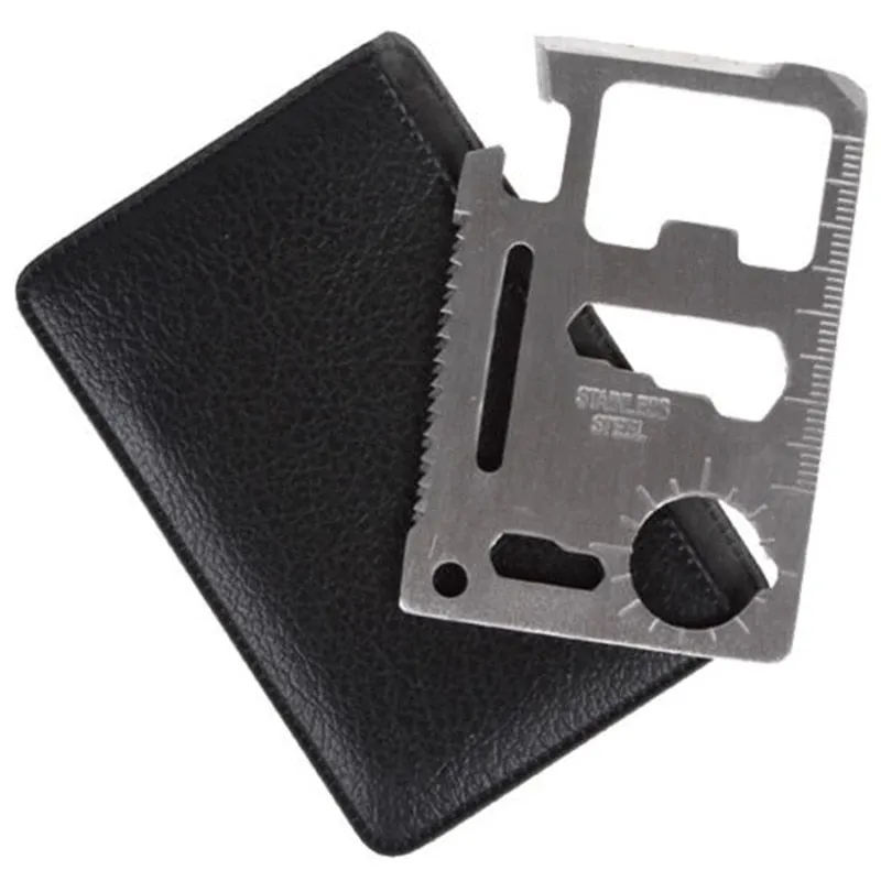 Multi function Stainless Steel Survival Pocket Tool