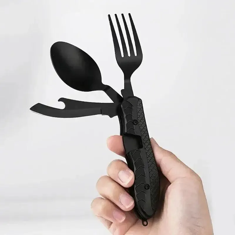 Multi-Tool Stainless Steel Cutlery Set
