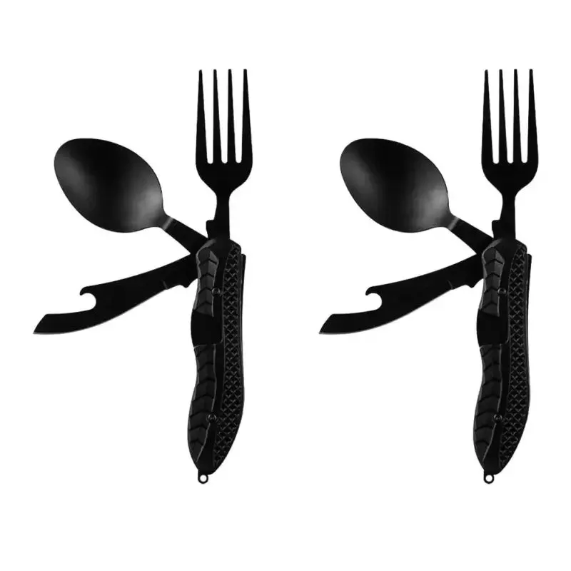 Multi-Tool Stainless Steel Cutlery Set