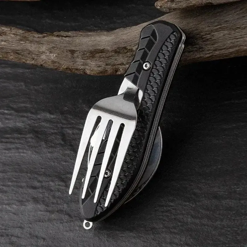 Multi-Tool Stainless Steel Cutlery Set