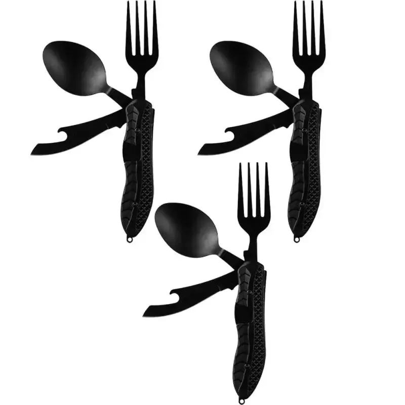 Multi-Tool Stainless Steel Cutlery Set