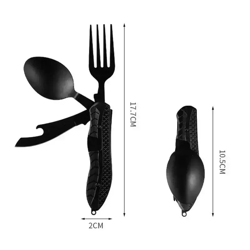 Multi-Tool Stainless Steel Cutlery Set