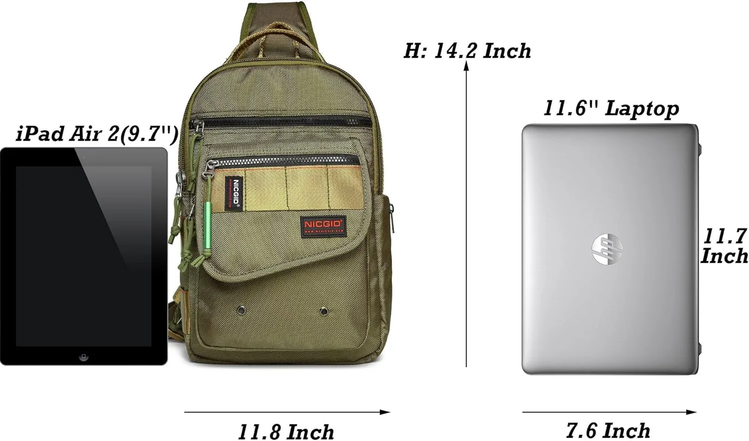 Multipurpose Chest & Shoulder Sling Backpack
