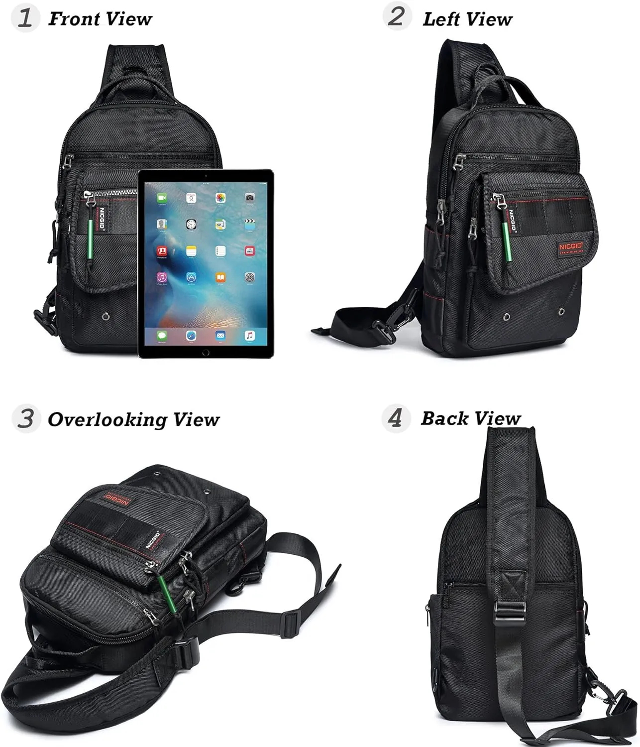 Multipurpose Chest & Shoulder Sling Backpack