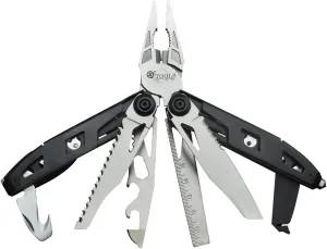 Multitool Folding Pliers Portable Stainless Steel Tool with Window Breaker Bottle Openers Screwdriver Saw Safety Lock Multi Tool for Outdoor Camping Fishing Hiking Man's Gift