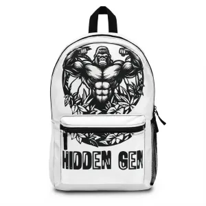 Muscle Flex Gorilla Backpack - Hidden Gem Design for Gym Lovers