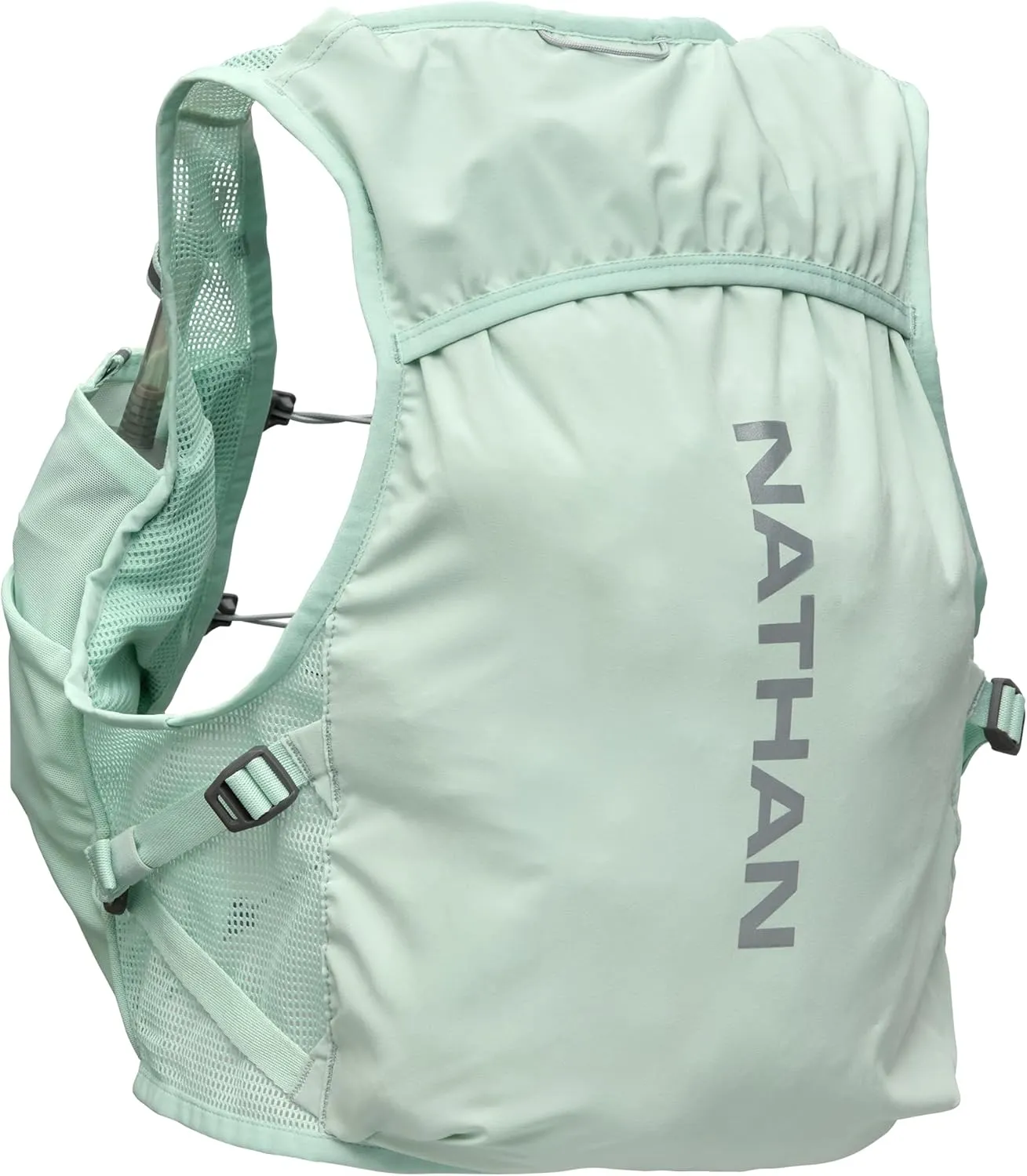 Nathan Women's Hydration Vest - Lightweight Mesh, Breathable, 2x14oz Flasks, 2L Bladder, Reflective Vest, Pinnacle Breeze