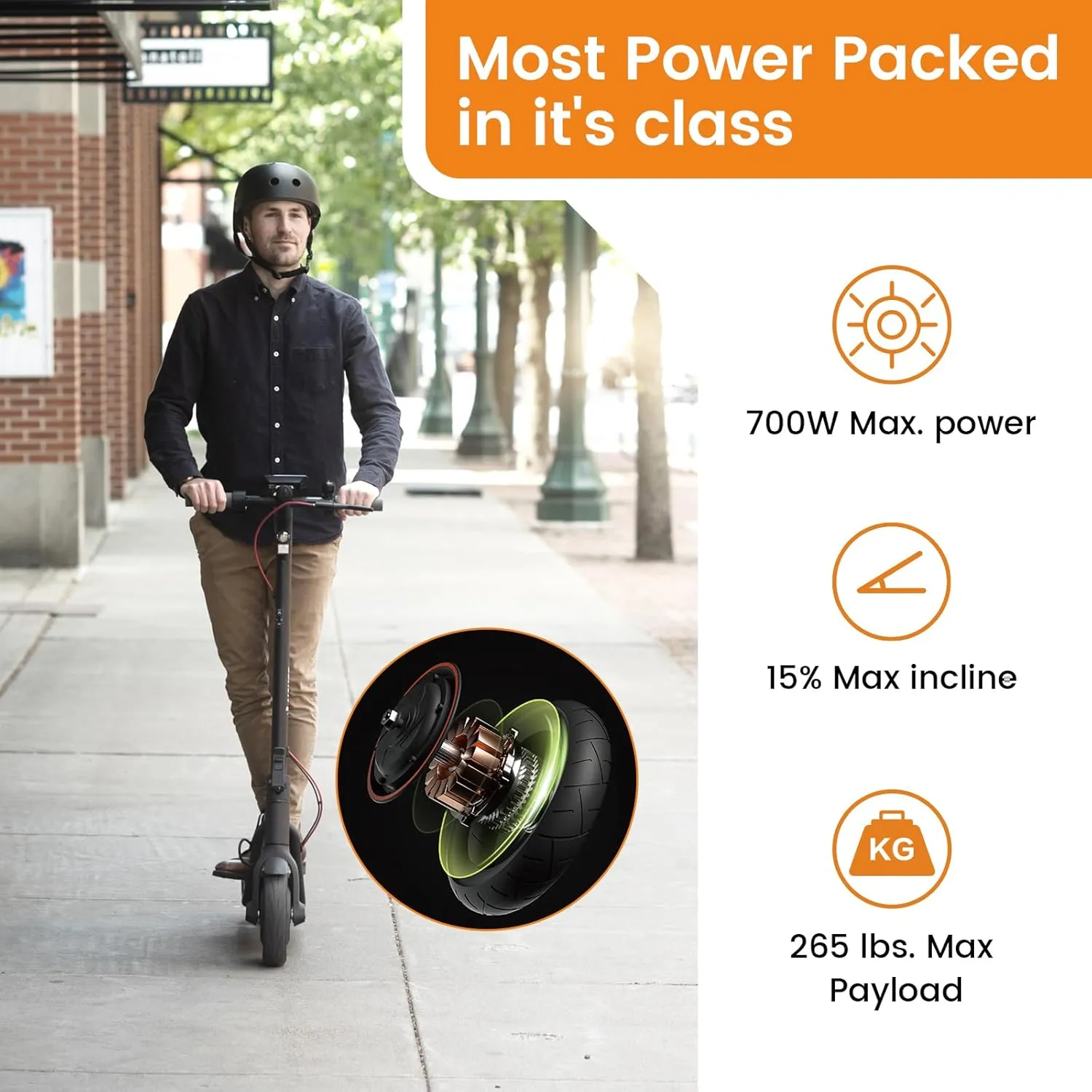 NAVEE Electric Scooter, Max 20/19 MPH & 40/31/25/15.5 Miles, 900W/700W/600W Max Power, 10'' Pneumatic Tire, IP55 Waterproof, Foldable E-Scooter for Adults College Student Scooter Enthusiasts
