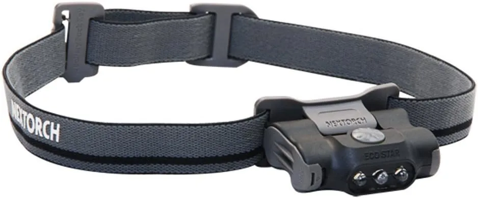 Nextorch Eco Star 30 Lumen 4-Mode LED Headlamp with 2 x AAA Batteries