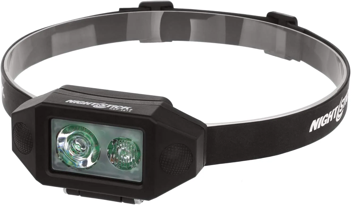Nightstick NSP-4614B Low-Profile Led Multi-Function Dual-Light Headlamp, Black