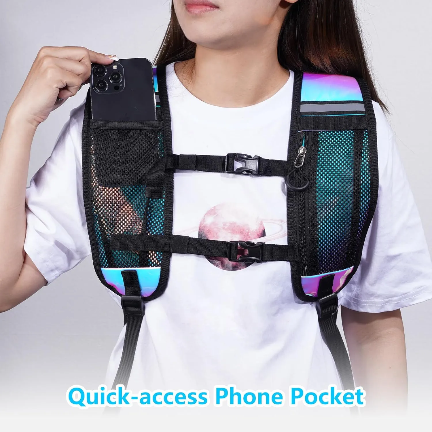 NOOLA Rave Hydration Backpack, Water Backpack with 2L Water Bladder, Festival Essential Accessories for Women Men