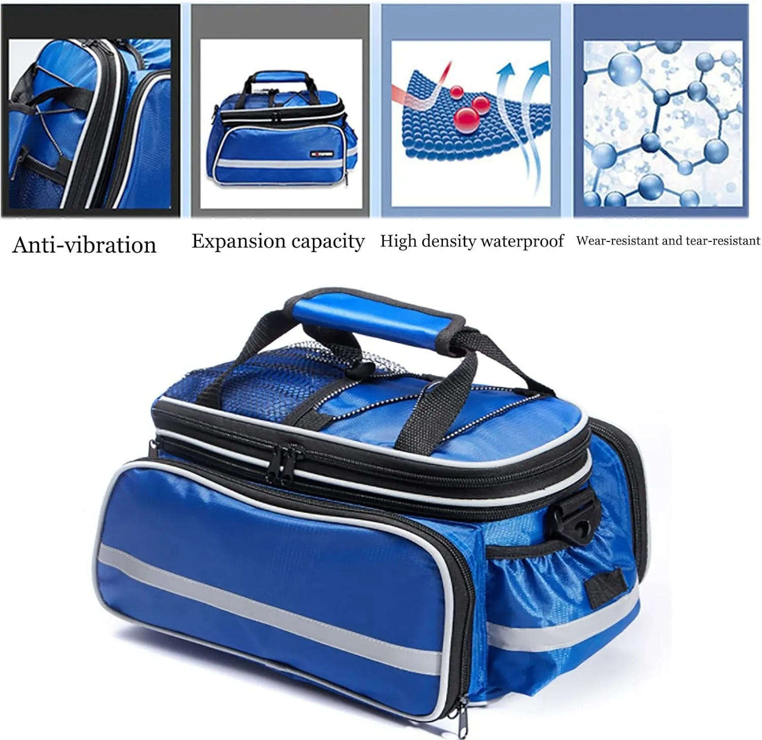 Nurse Tote Bag, Medical Bag,Waterproof Multifunctional Travel ba First Aid Kit for Camping Equipment Supplies(A)