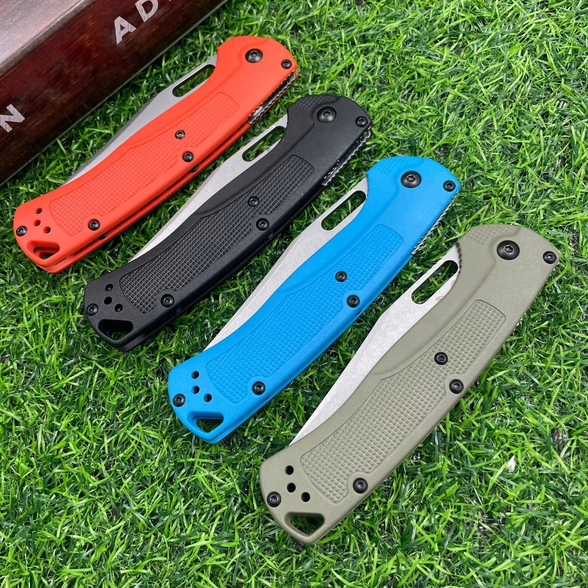 Nylon Fiber Handle Butterfly High Hardness Folding Knife