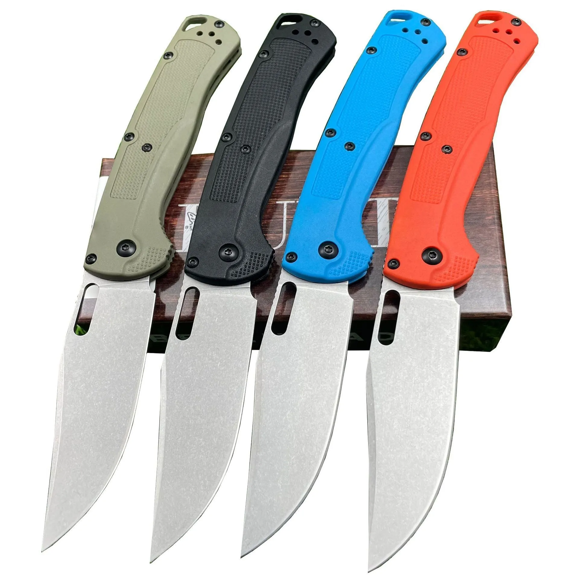 Nylon Fiber Handle Butterfly High Hardness Folding Knife