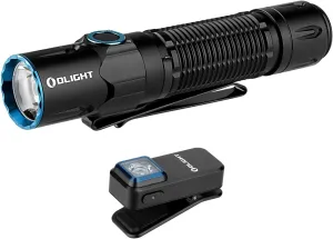 OLIGHT Warrior 3S 2300 Lumens Rechargeable Tactical Flashlight Bundle with Oclip EDC Light