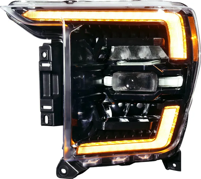OLM Infinite Series Headlights (Amber DRL) - 2021  Ford F150
