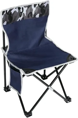 Outdoor Chair Folding Camping Chair Folding Lightweight Padded Portable Chair With Carry Bag Outdoor Camping Fishing Beach Chair For Outdoor Hiking Fishing Camping Chair Foldable Chair ( Color : Blue