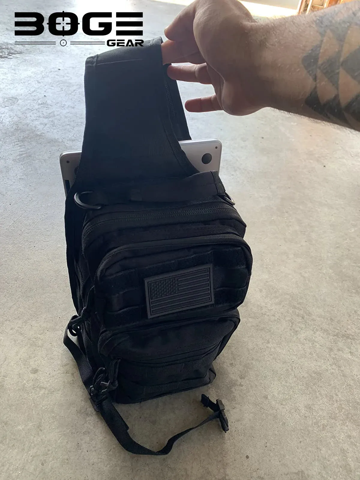 Outdoor Shoulder Bag Rover Sling Pack Small Nylon Backpack