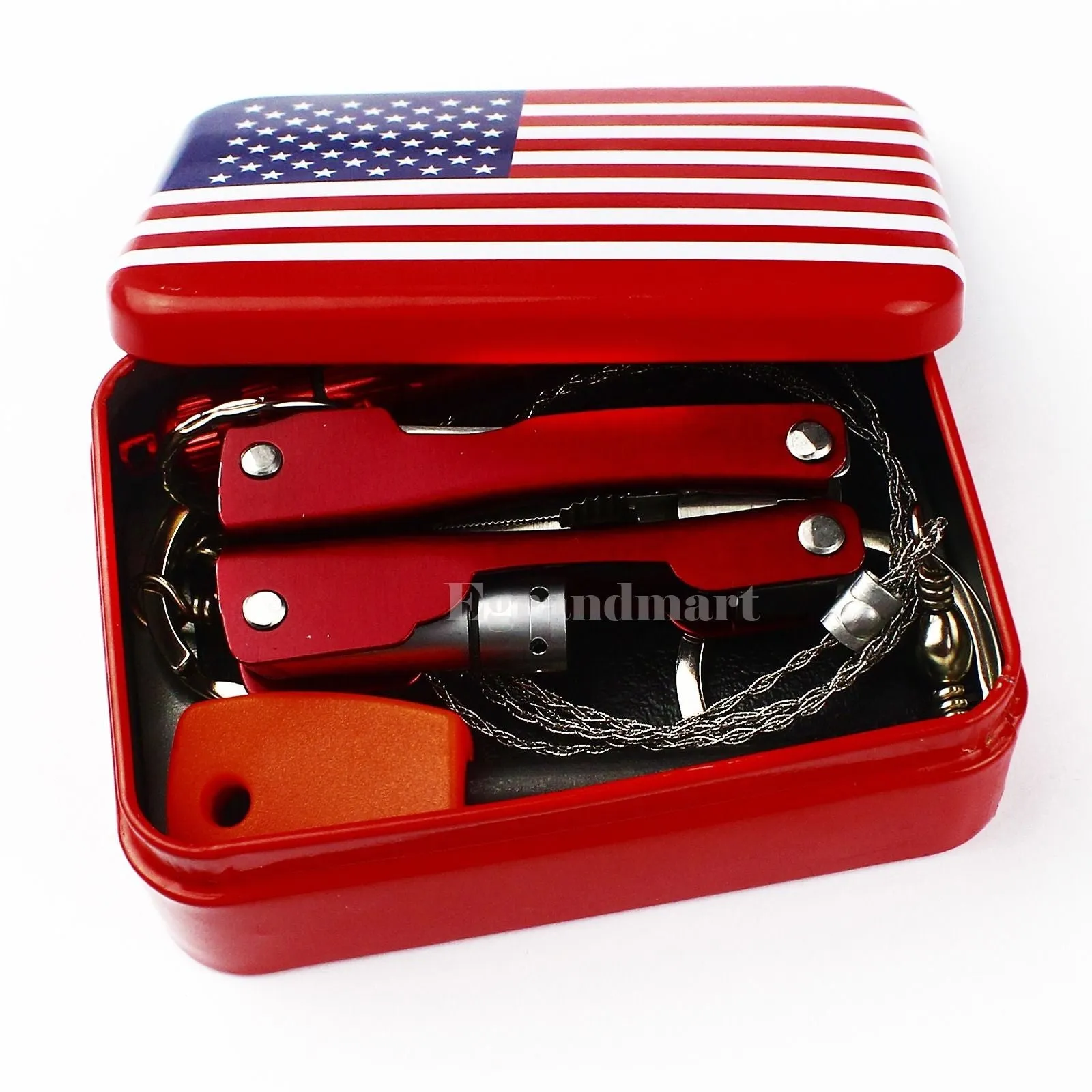 Outdoor Sport Camping Survival Emergency Tool Box Set