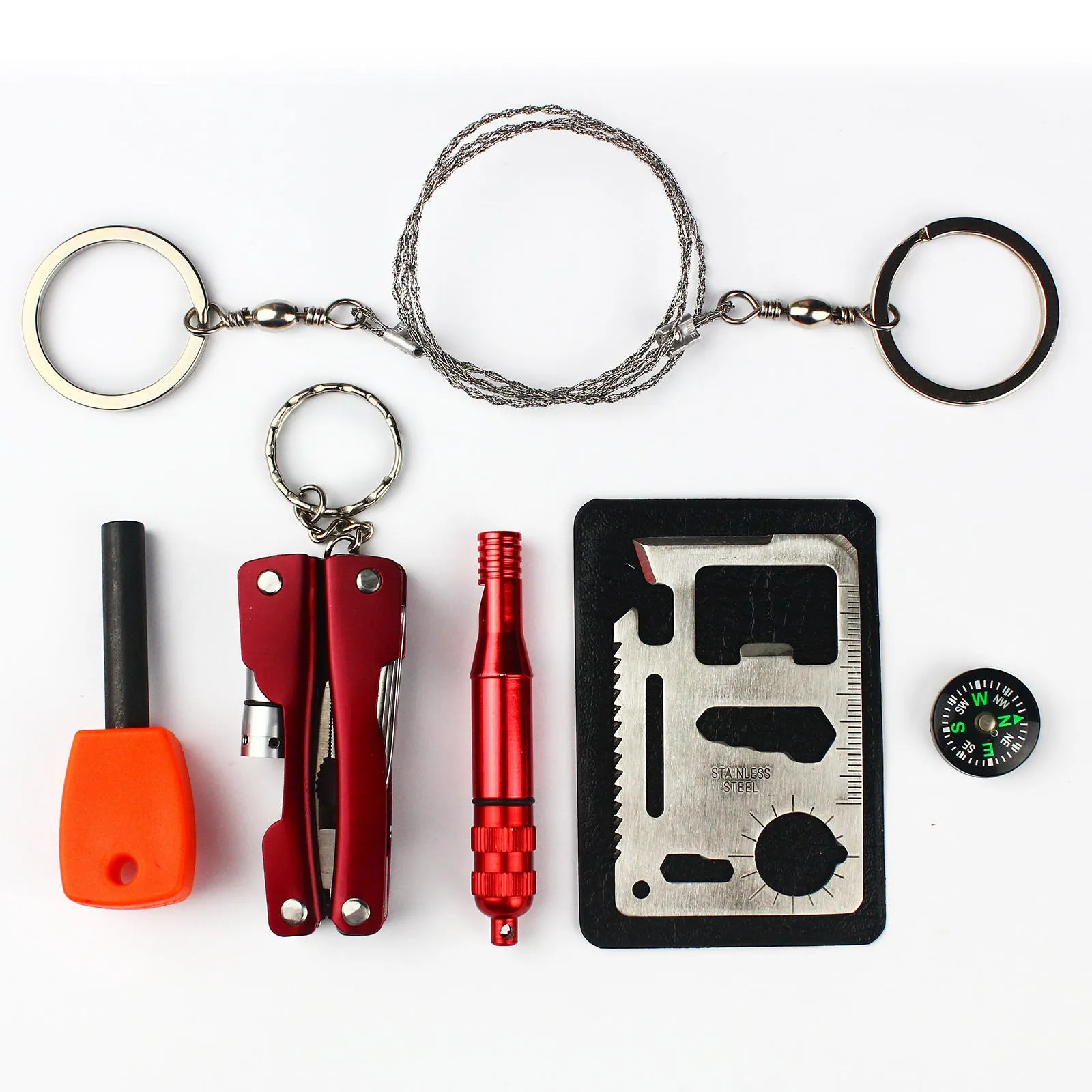 Outdoor Sport Camping Survival Emergency Tool Box Set